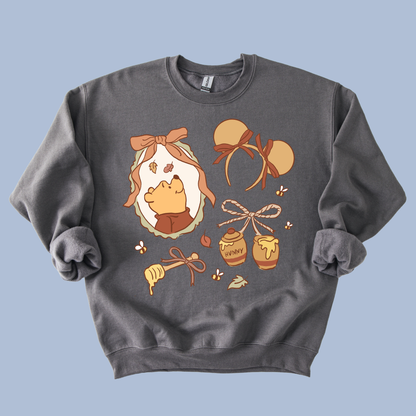 Fall Hunny Bear T-Shirt & Crewneck