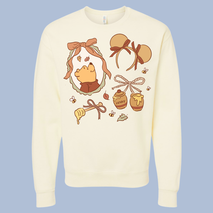 Fall Hunny Bear T-Shirt & Crewneck