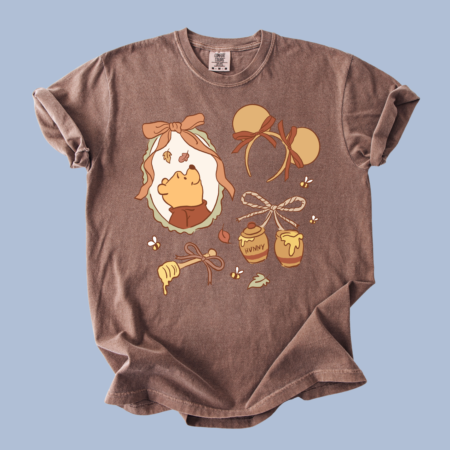 Fall Hunny Bear T-Shirt & Crewneck