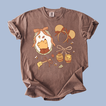 Fall Hunny Bear T-Shirt & Crewneck