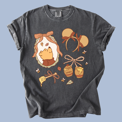 Fall Hunny Bear T-Shirt & Crewneck