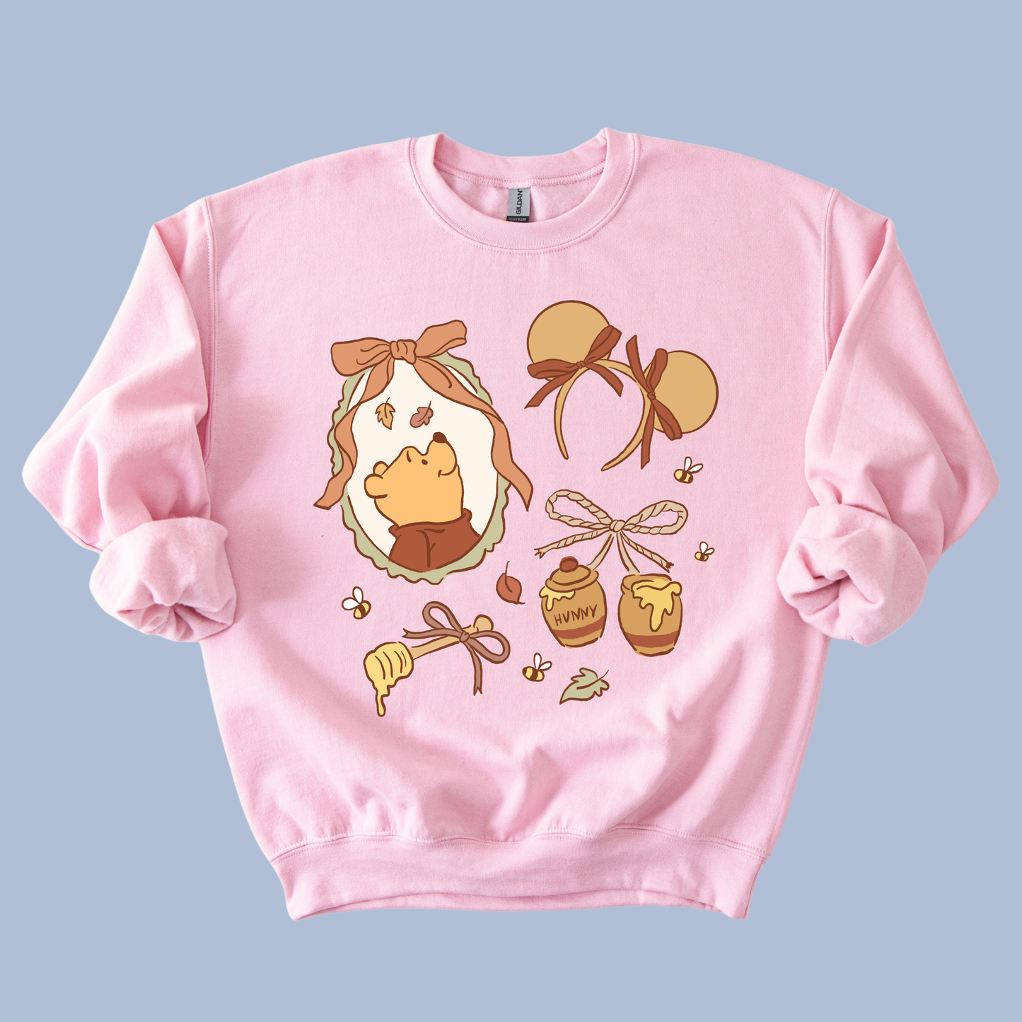 Fall Hunny Bear T-Shirt & Crewneck