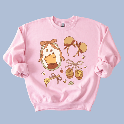 Fall Hunny Bear T-Shirt & Crewneck