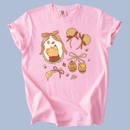Fall Hunny Bear T-Shirt & Crewneck