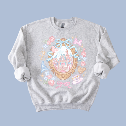 Floral Castle T-Shirt & Crewneck