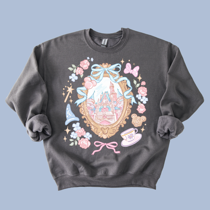 Floral Castle T-Shirt & Crewneck