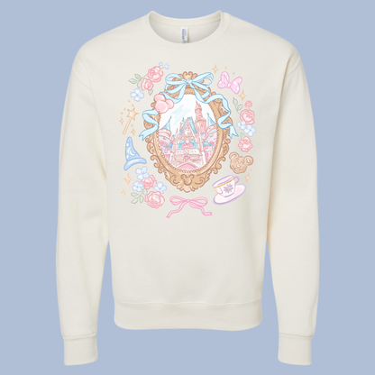 Floral Castle T-Shirt & Crewneck