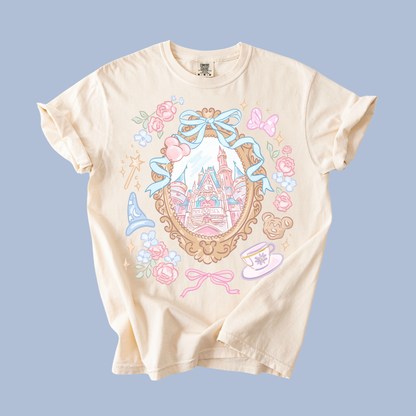 Floral Castle T-Shirt & Crewneck