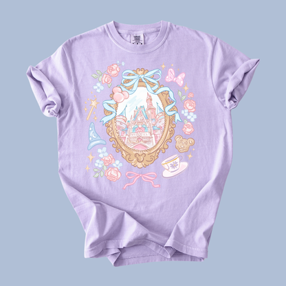 Floral Castle T-Shirt & Crewneck