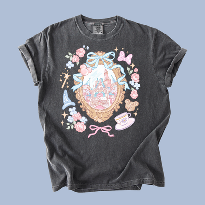 Floral Castle T-Shirt & Crewneck