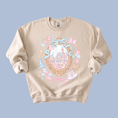 Floral Castle T-Shirt & Crewneck