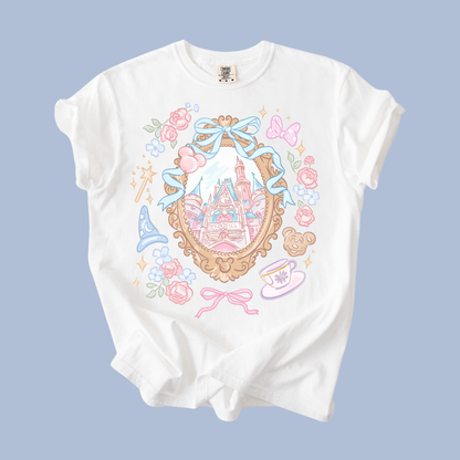 Floral Castle T-Shirt & Crewneck