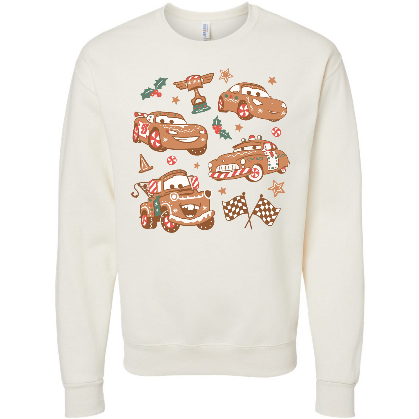 Gingerbread Cars T-Shirt & Crewneck