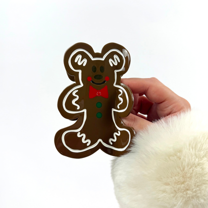 RTS - Gingerbread Magic Claw Clip