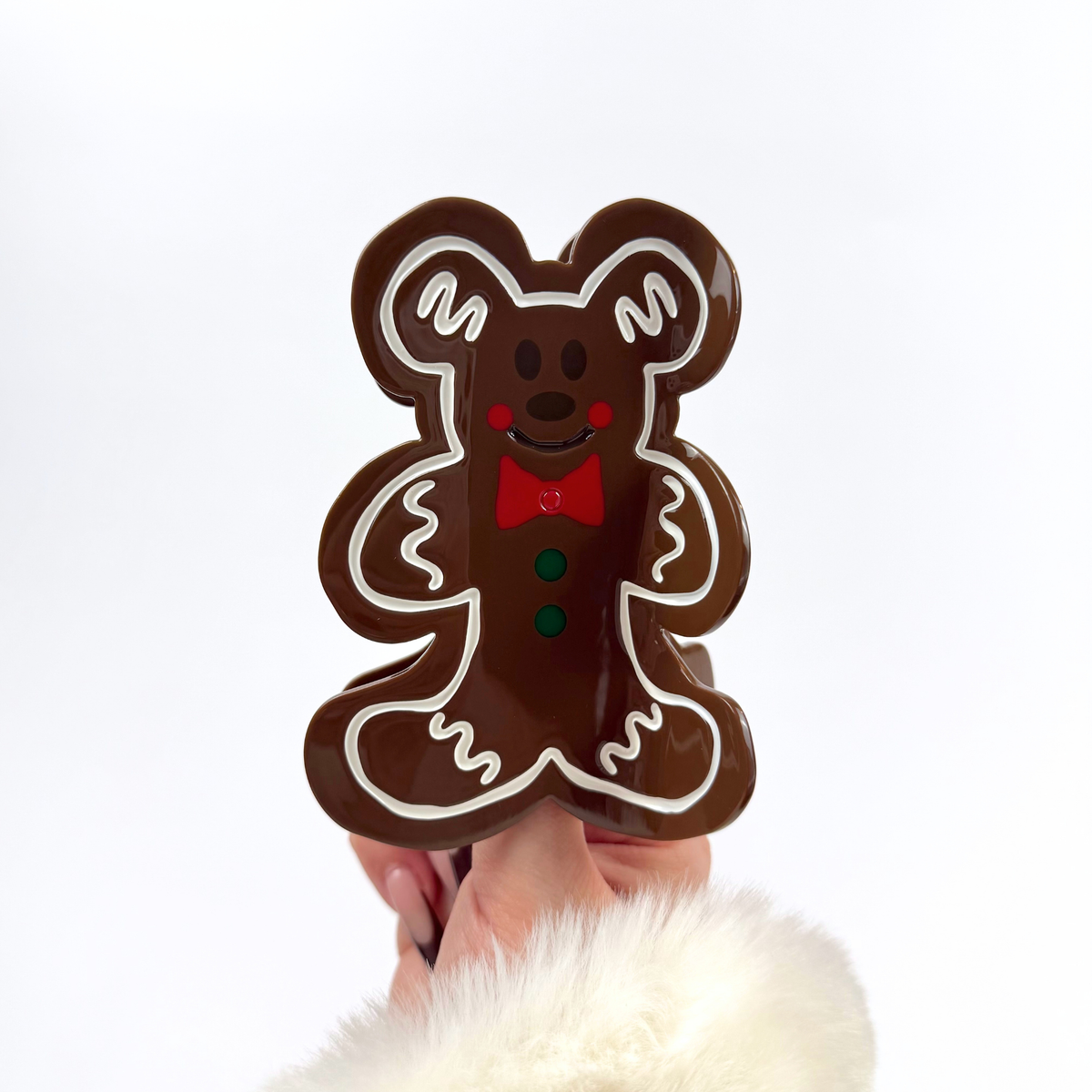 RTS - Gingerbread Magic Claw Clip