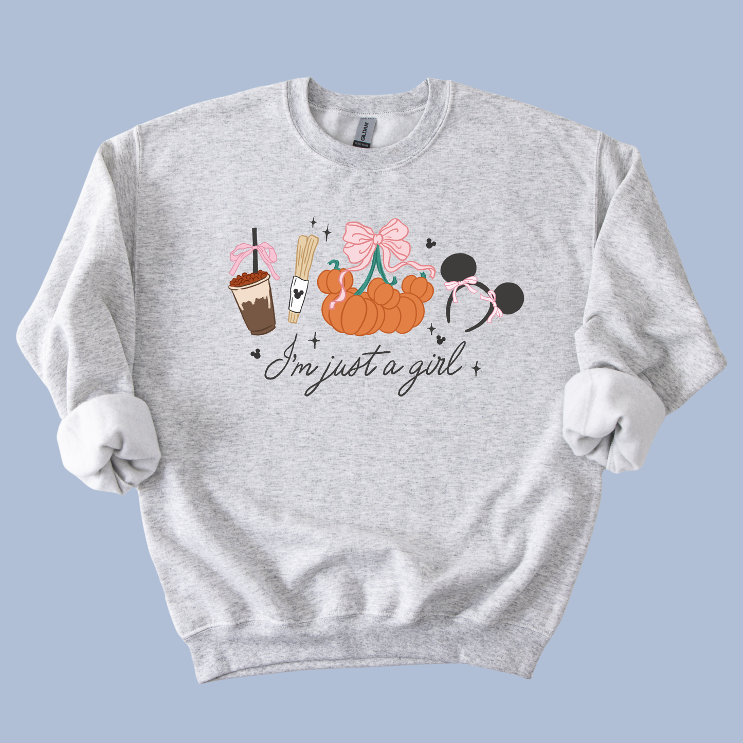 I'm Just a Girl Fall Version T-Shirt & Crewneck