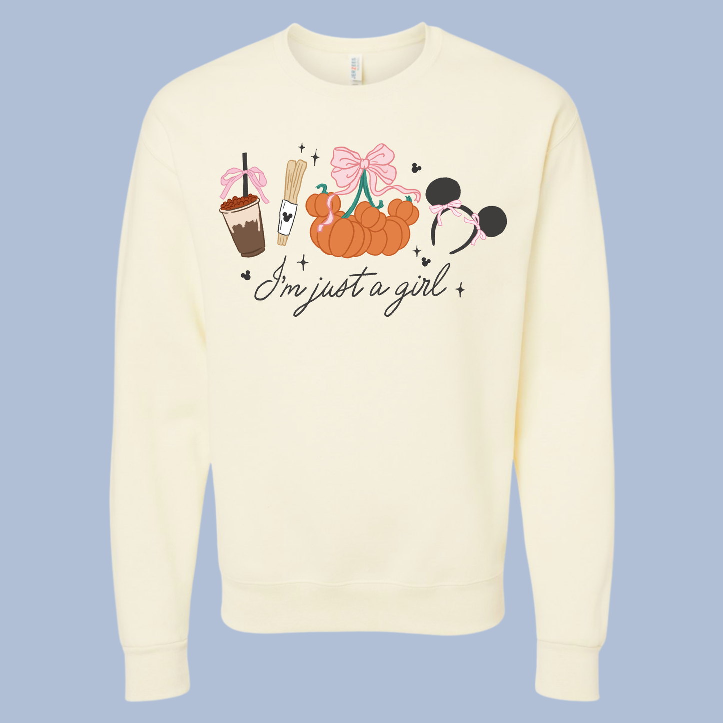 I'm Just a Girl Fall Version T-Shirt & Crewneck