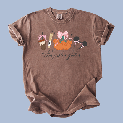 I'm Just a Girl Fall Version T-Shirt & Crewneck