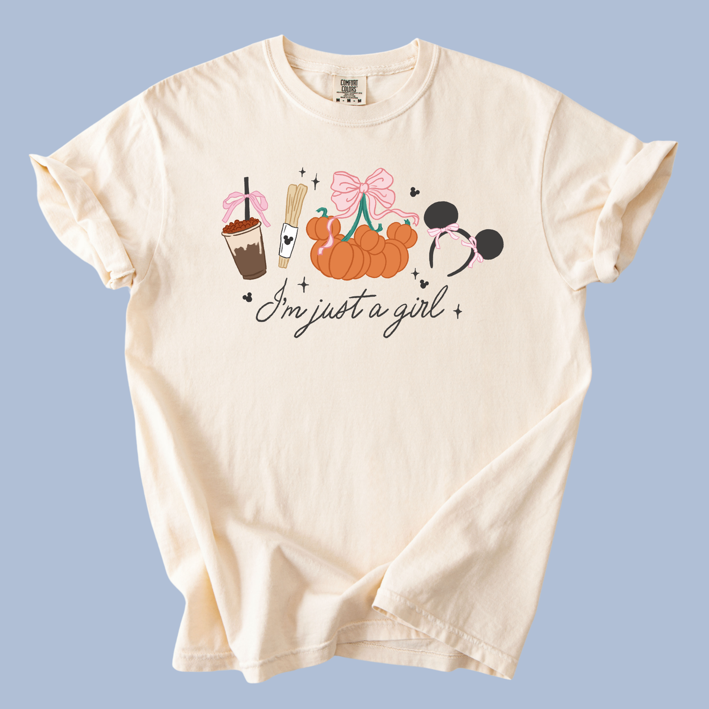 I'm Just a Girl Fall Version T-Shirt & Crewneck