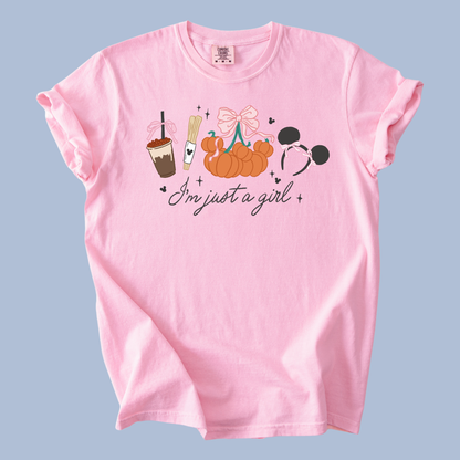 I'm Just a Girl Fall Version T-Shirt & Crewneck
