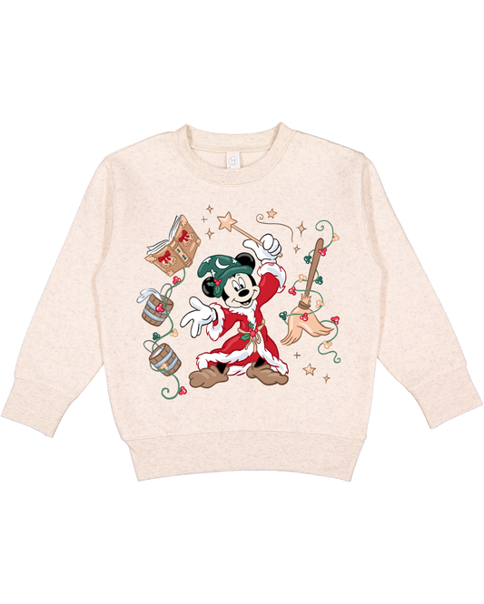 Magical Christmas Mouse Toddler Crewneck