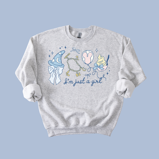 Magical I'm Just a Girl T-Shirt & Crewneck