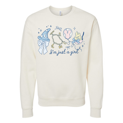 Magical I'm Just a Girl T-Shirt & Crewneck