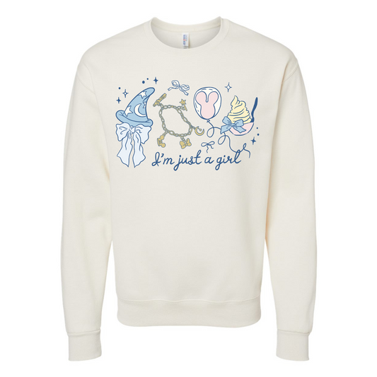 Magical I'm Just a Girl T-Shirt & Crewneck