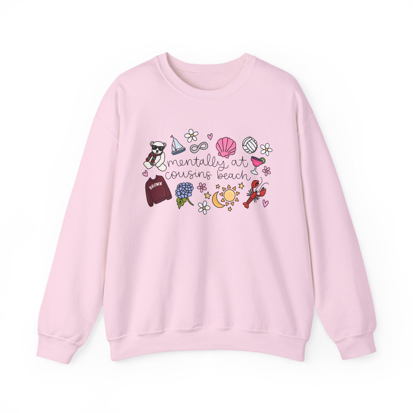 Mentally at Cousins Beach T-Shirt & Crewneck