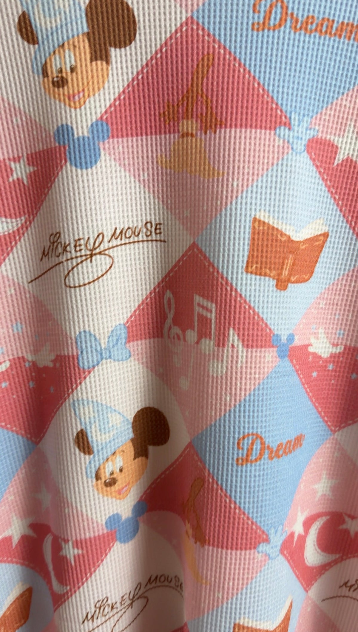 PREORDER ESTIMATED TO SHIP EARLY NOVEMBER - Mouse Magic Waffle Set Pants Version