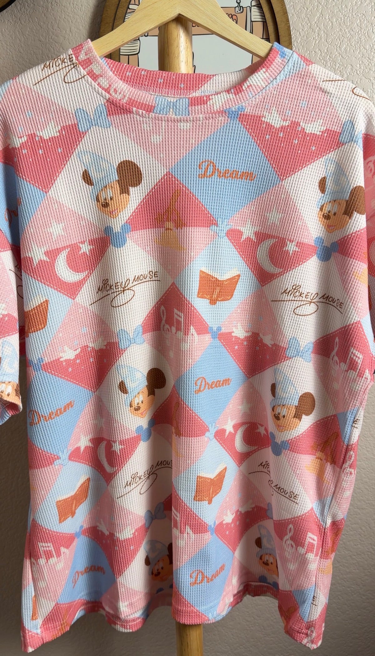 PREORDER ESTIMATED TO SHIP EARLY NOVEMBER - Mouse Magic Waffle Set Pants Version