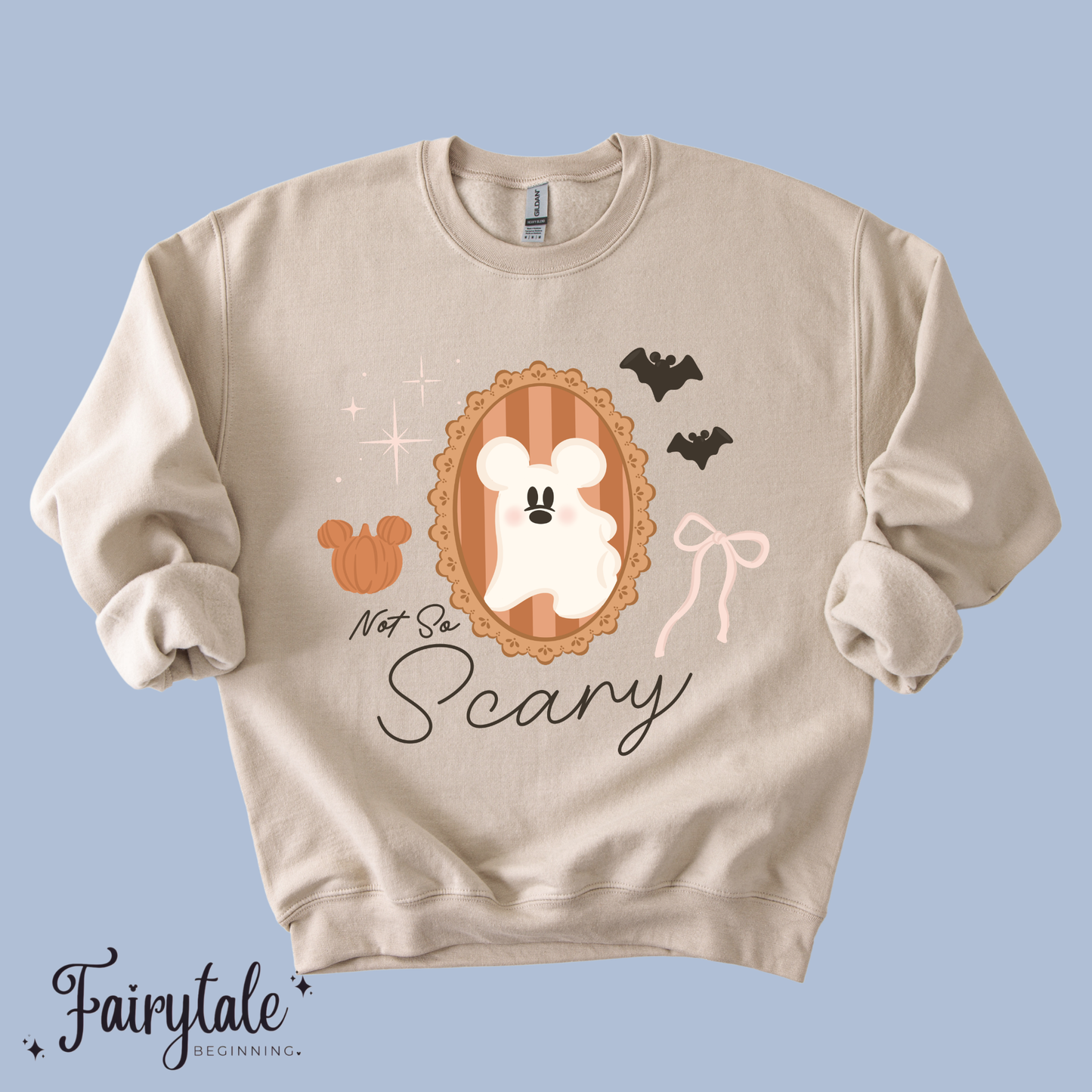 Not so Scary Ghost T-Shirt & Crewneck