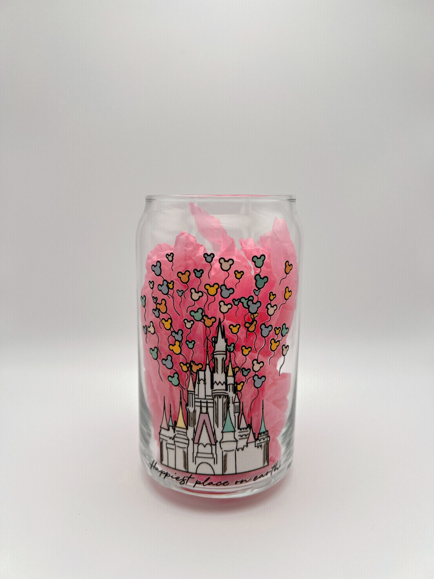 Castle 16oz Glass Can