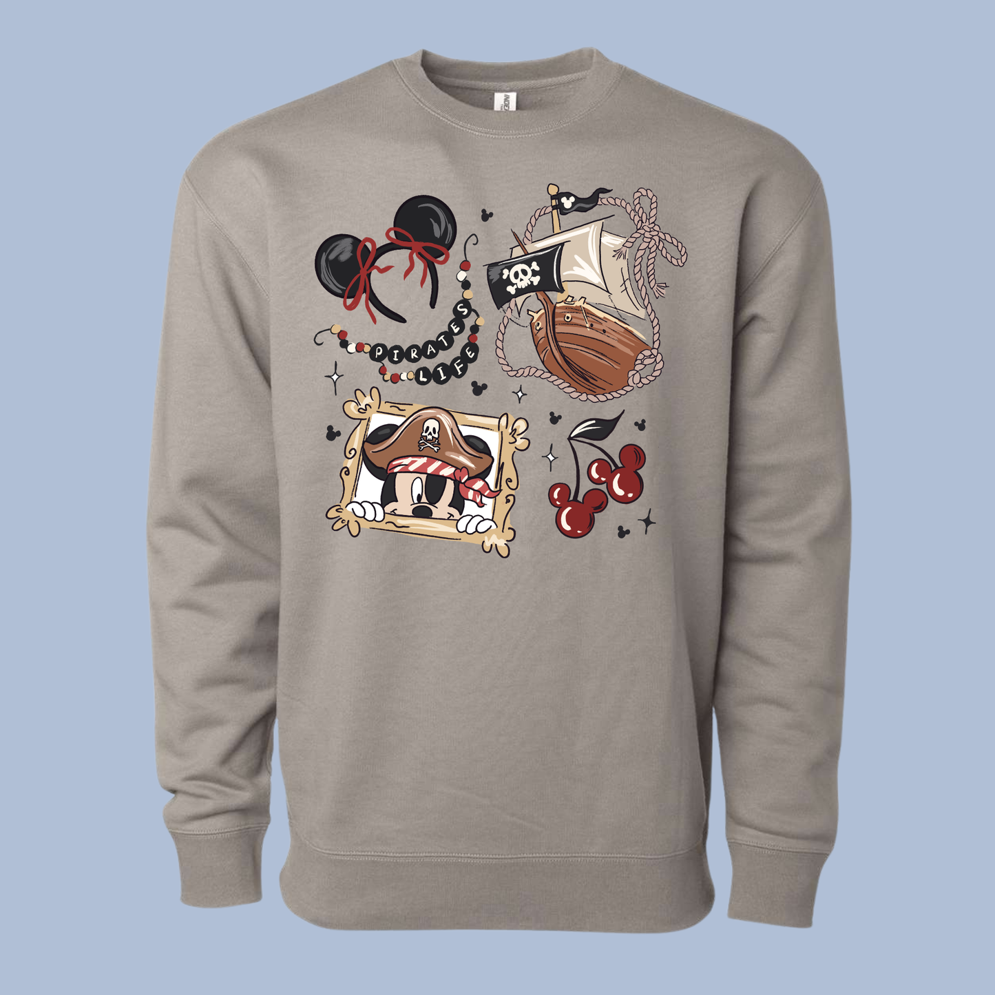 Pirate's Life Girlie Version T-Shirt & Crewneck