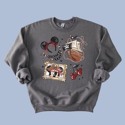 Pirate's Life Girlie Version T-Shirt & Crewneck