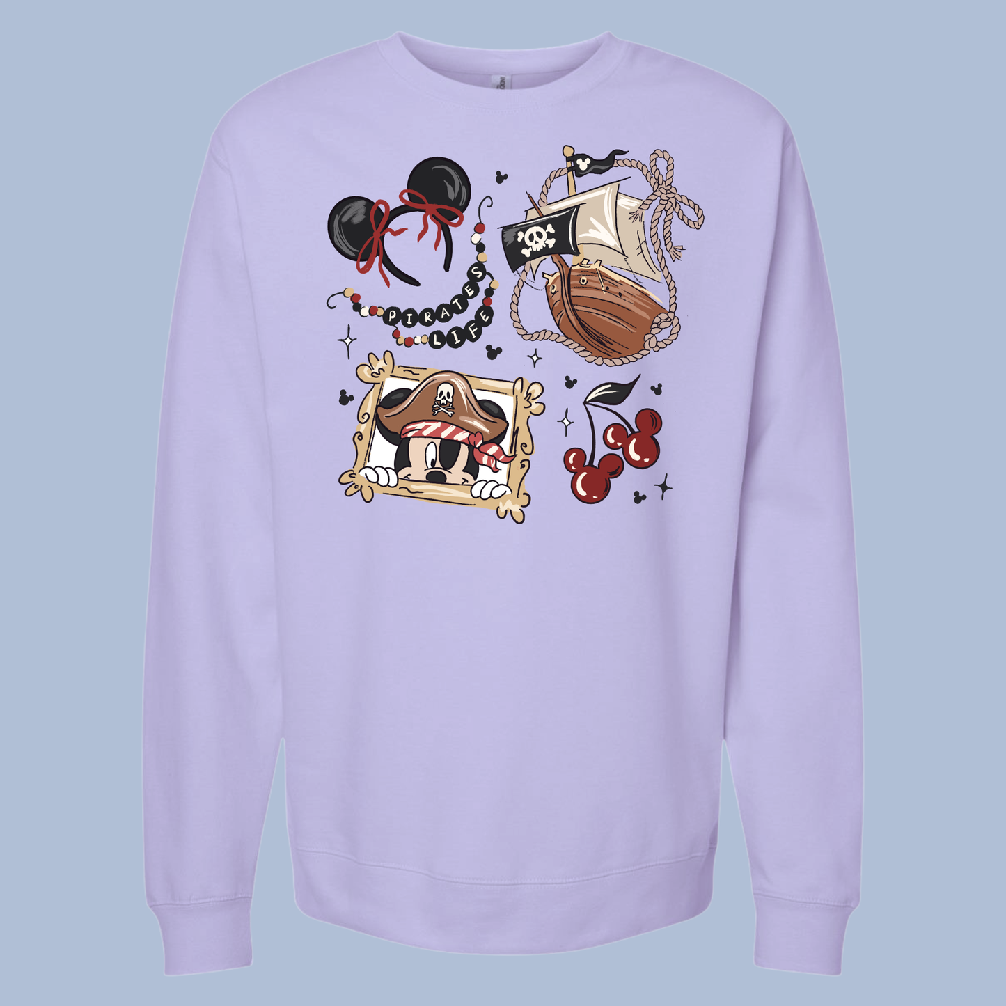 Pirate's Life Girlie Version T-Shirt & Crewneck