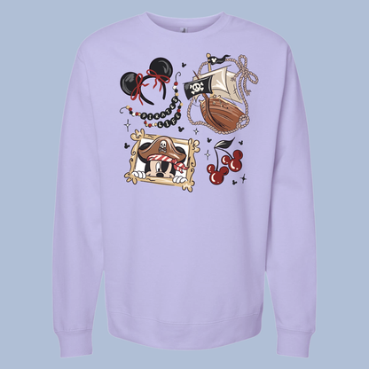 Pirate's Life Girlie Version T-Shirt & Crewneck