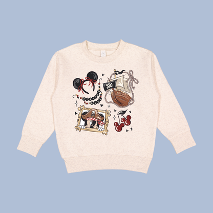 Pirate's Life Girlie Version T-Shirt & Crewneck