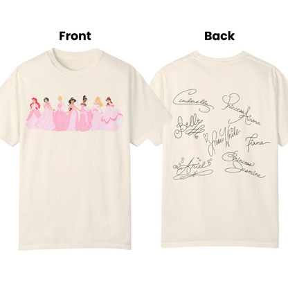 Princesses in Pink T-Shirt & Crewneck