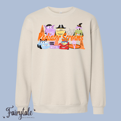Fairytale Beginning x Little Cub & Me Halloween Cars T-Shirt & Crewneck