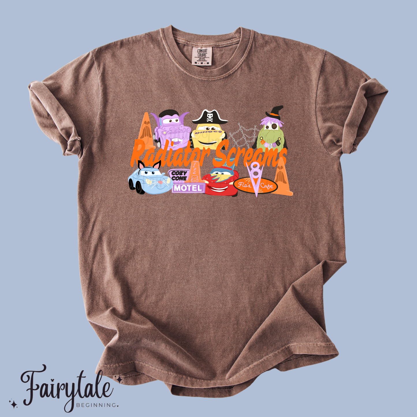 Fairytale Beginning x Little Cub & Me Halloween Cars T-Shirt & Crewneck
