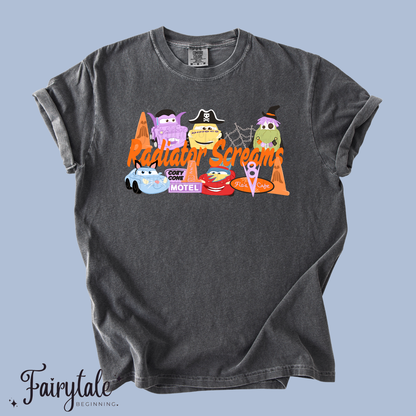 Fairytale Beginning x Little Cub & Me Halloween Cars T-Shirt & Crewneck