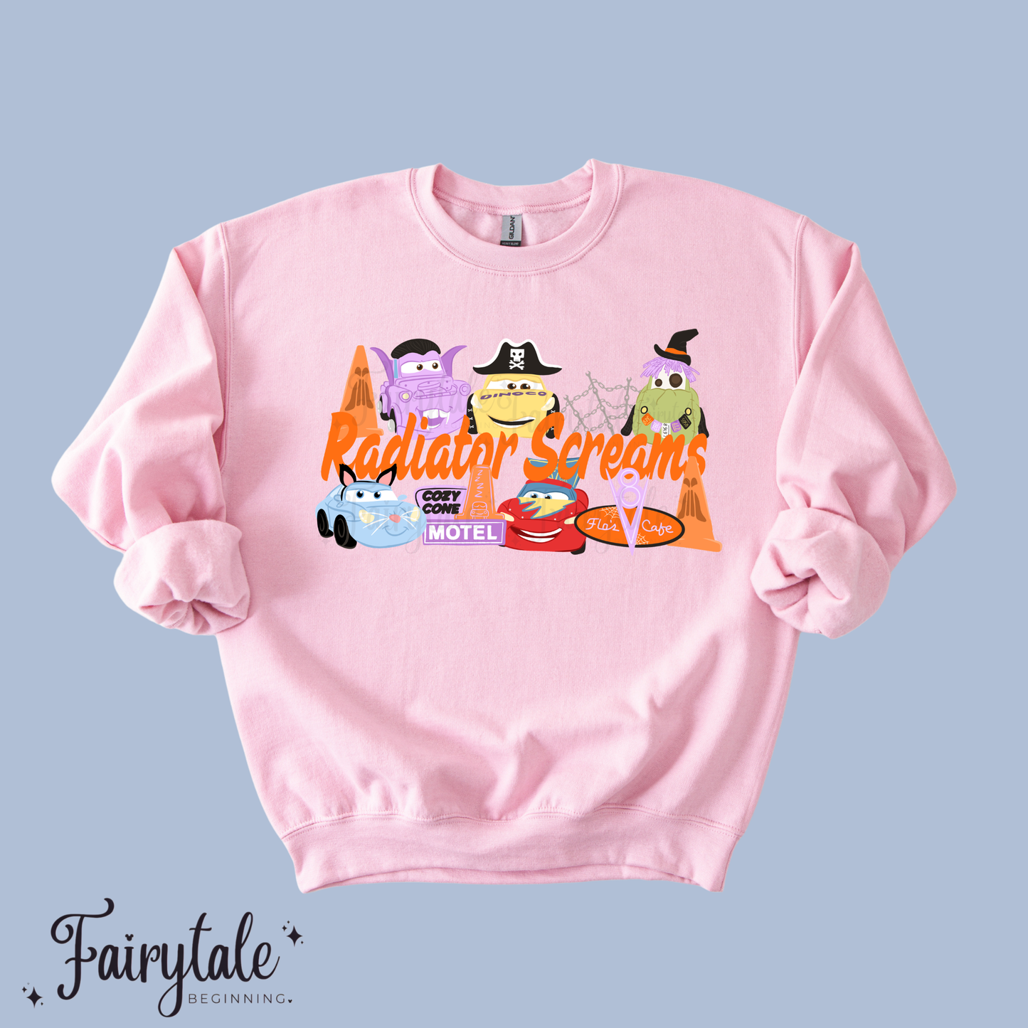 Fairytale Beginning x Little Cub & Me Halloween Cars T-Shirt & Crewneck