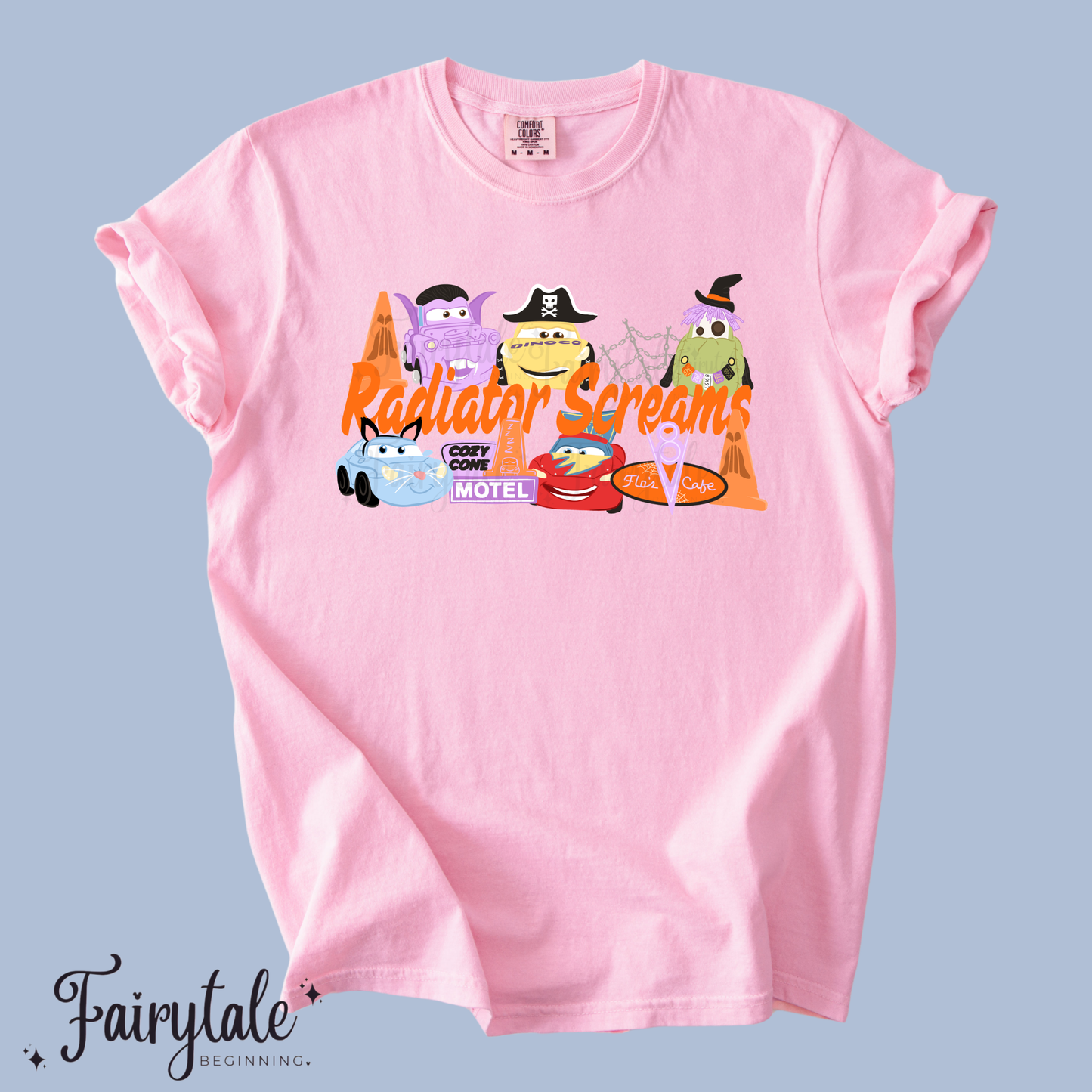 Fairytale Beginning x Little Cub & Me Halloween Cars T-Shirt & Crewneck