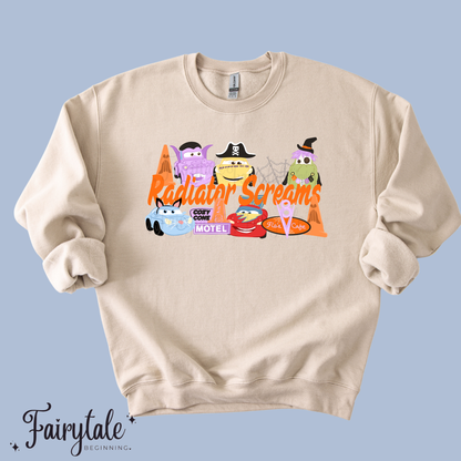 Fairytale Beginning x Little Cub & Me Halloween Cars T-Shirt & Crewneck