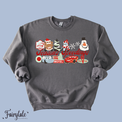 Season's Speedings T-Shirt & Crewneck
