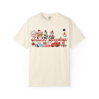 Season's Speedings T-Shirt & Crewneck