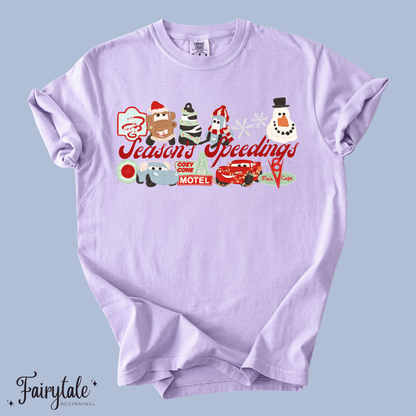 Season's Speedings T-Shirt & Crewneck