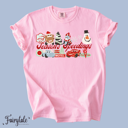 Season's Speedings T-Shirt & Crewneck