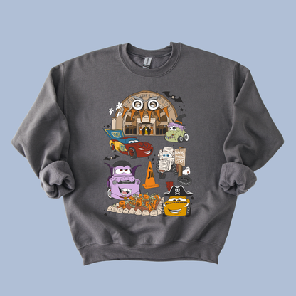 Spooky Cars T-Shirt & Crewneck